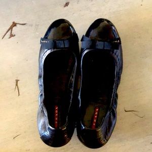 Prada shoes: ballet flats